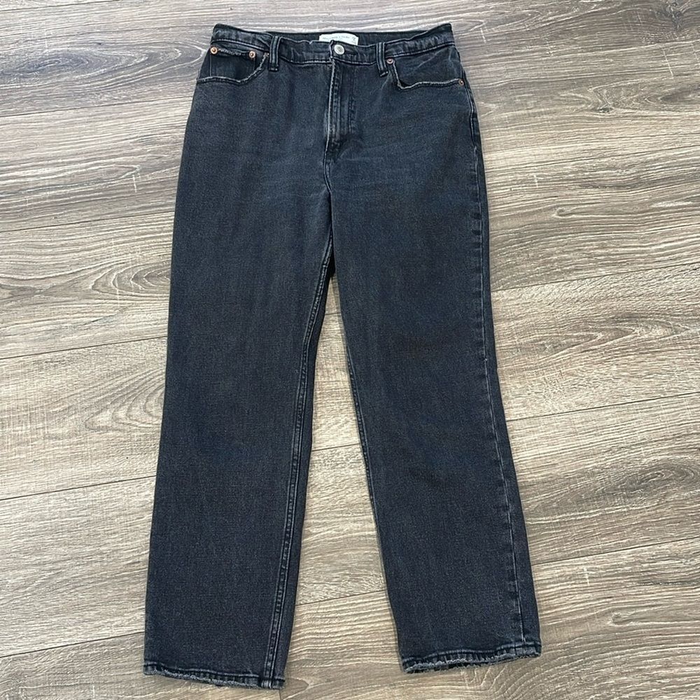 Abercrombie & Fitch The Ankle Straight Ultra High Rise (29/8)